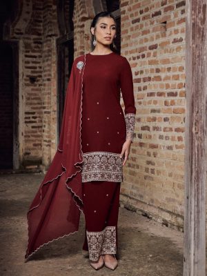 EMBUN KURUNG – MAROON